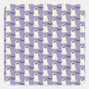 Ghosts and bats stickers