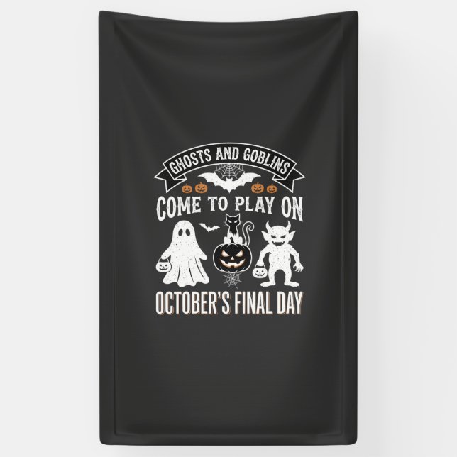 Ghosts and Goblins Halloween October Final Day_1 Banner (Vertical)