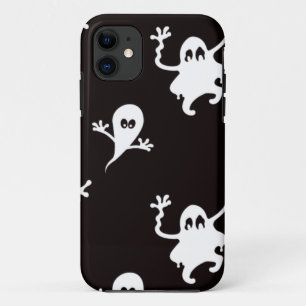 ghosts black iPhone 11 case