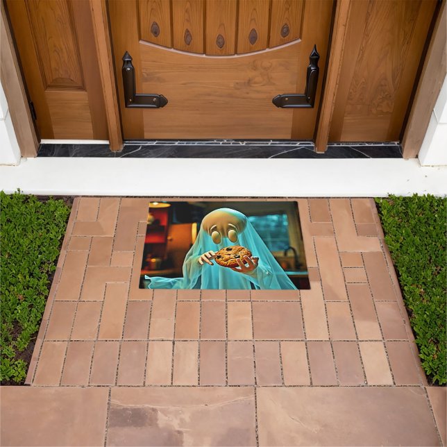 Ghost's Craving for Cookies Doormat (Outdoor)