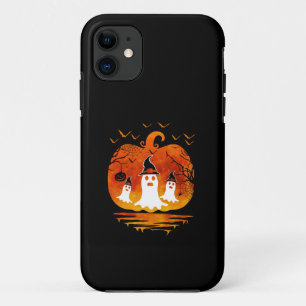 GHOSTS HALLOWEEN COSTUME PUMPKIN FALL SEASON GIFTS iPhone 11 CASE