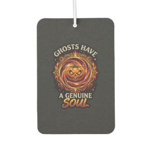 Ghosts Have Genuine Soul Haloween Pumpkin Fire Swi Car Air Freshener