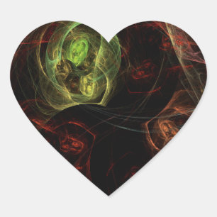 Ghosts Heart Sticker