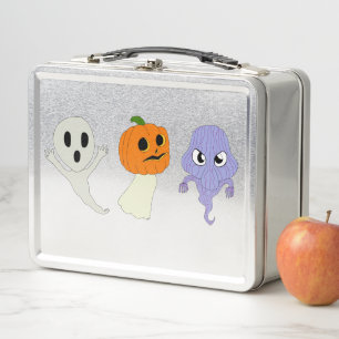 Ghosts metal lunch box