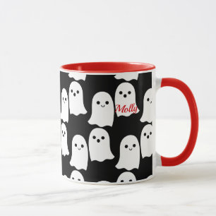 Ghosts Mug Kawaii Halloween Cute Cup