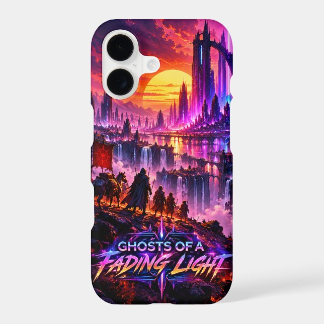 Ghosts of a Fading Light Sci-Fi iPhone 17 Case (Back)