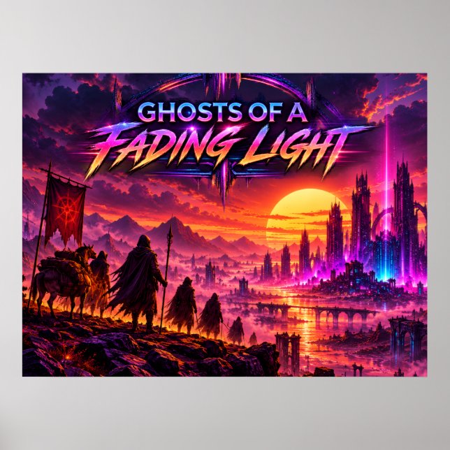 Ghosts of a Fading Light Sci-Fi Poster (Front)