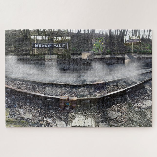Ghosts of a Railway. Jigsaw Puzzle (Horizontal)