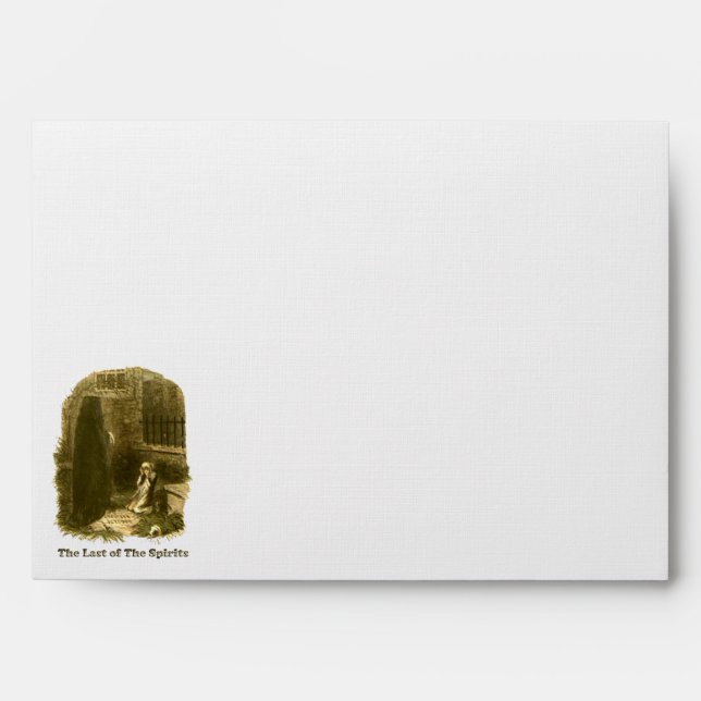 Ghosts of Christmas - A Christmas Carol Envelope (Front)