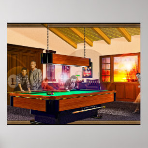 Ghosts Pool Poster