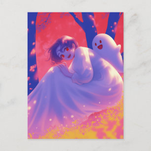 Ghosts Postcard
