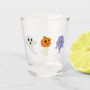 Ghosts shot glass