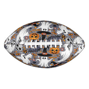 Ghosts Spooky and Creepy Cute Monsters American Football