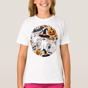 Ghosts Spooky and Creepy Cute Monsters T-Shirt