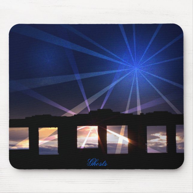 GHOSTS. WALES UK MOUSE MAT (Front)