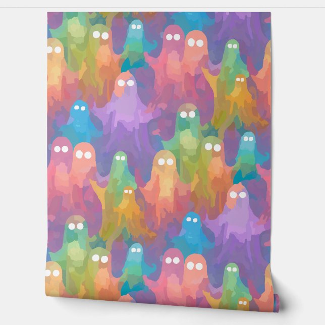 Ghosts Who Dare Wallpaper (Unrolling)