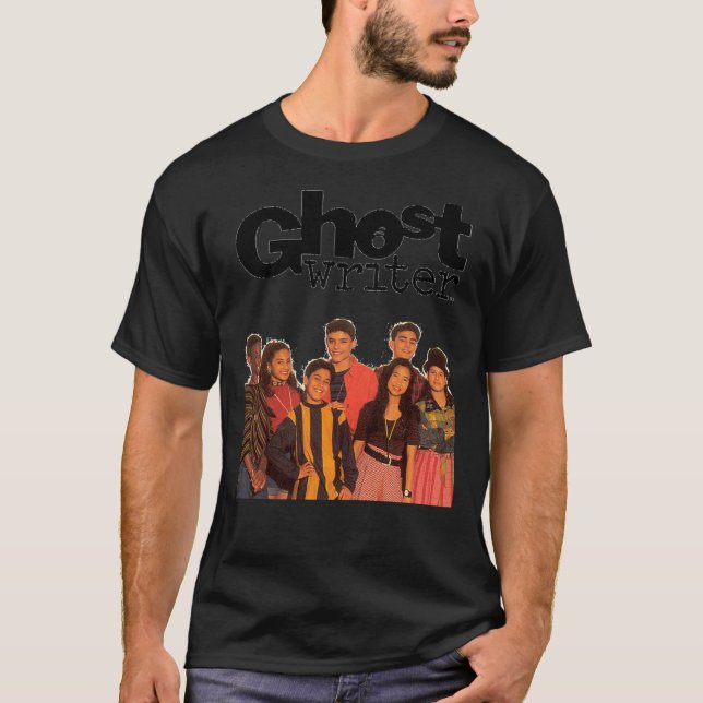 Ghostwriter 90s Tv Show Cast Vintage 90s Style Log T-Shirt (Front)