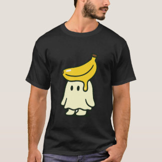Ghosty Fruits Banana Ghost Retro Tee Pop Ghost Cha
