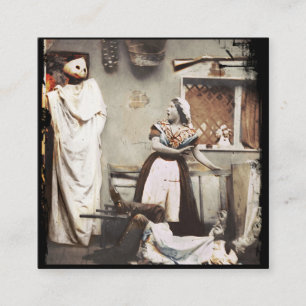 Ghosty Jack-o-lantern Film Referral Card