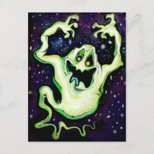 Ghosty Postcard