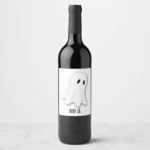 Ghosty Wine Label