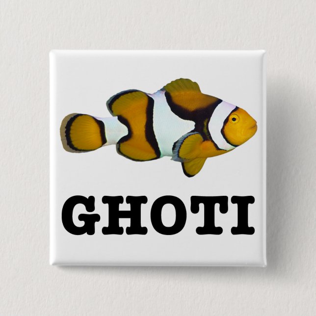 GHOTI button (Front)