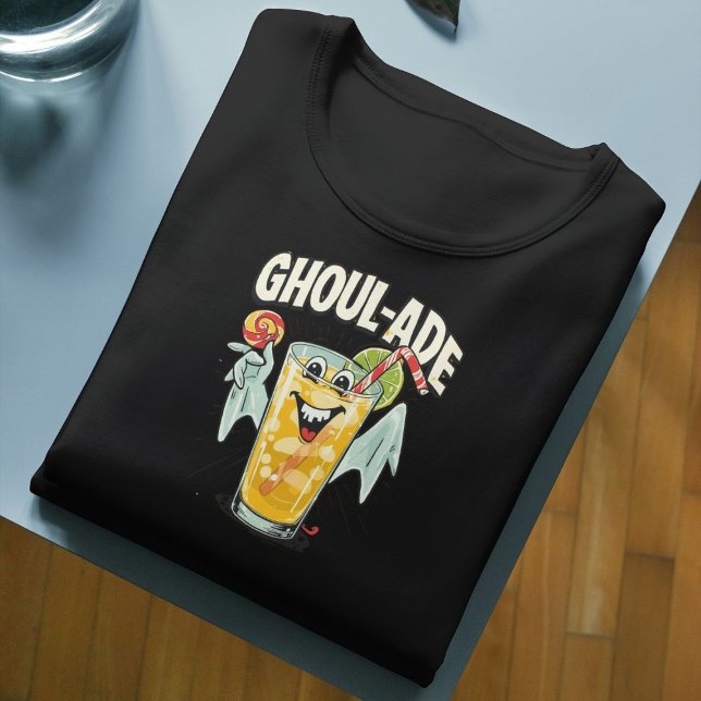 Ghoul-ade Spooky Beverage Humour Halloween Drink  Tri-Blend Shirt (Creator Uploaded)