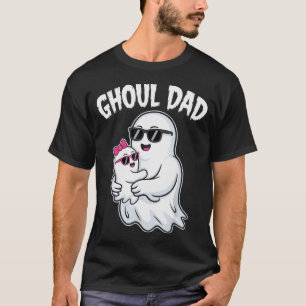 Ghoul Dad Shirt Men Daddy Soky Halloween Ghost Cos