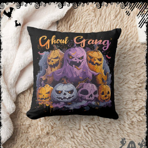 Ghoul Gang ExDesigner Halloween Cushion