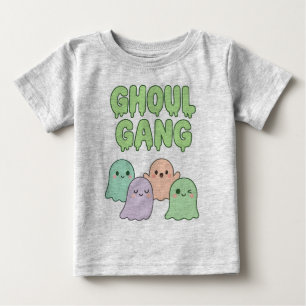 GHOUL GANG - Funny Ghost Halloween Baby T-Shirt