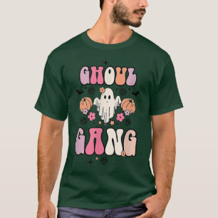 Ghoul Gang Groovy Hey Boo Pumpkin Boo Crew Hallowe T-Shirt