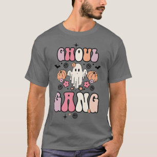 Ghoul Gang Groovy Hey Boo Pumpkin Boo Crew Hallowe T-Shirt