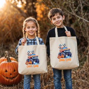 Ghoul Gang Halloween Trick or Treat Tote Bag