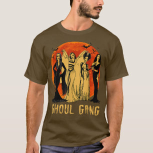 Ghoul Gang Horror Goth Queens Halloween Bride Fran T-Shirt