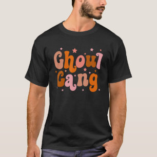 Ghoul Gang Retro Halloween Ghoul Squad Matching Fa T-Shirt