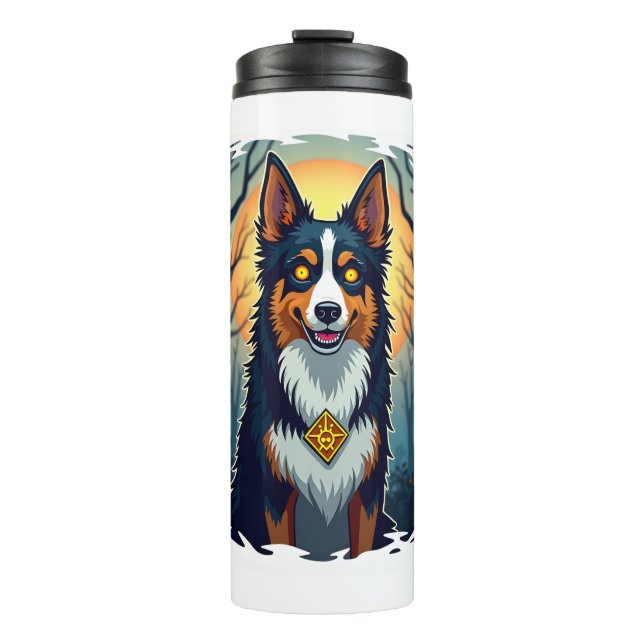 Ghoul Greyhound Dash Thermal Tumbler (Front)
