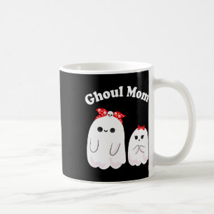 Ghoul Mum Funny Halloween Mummy Ghost Coffee Mug