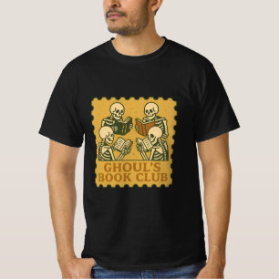 Ghoul’s Book Club – Skeleton Reader T-Shirt