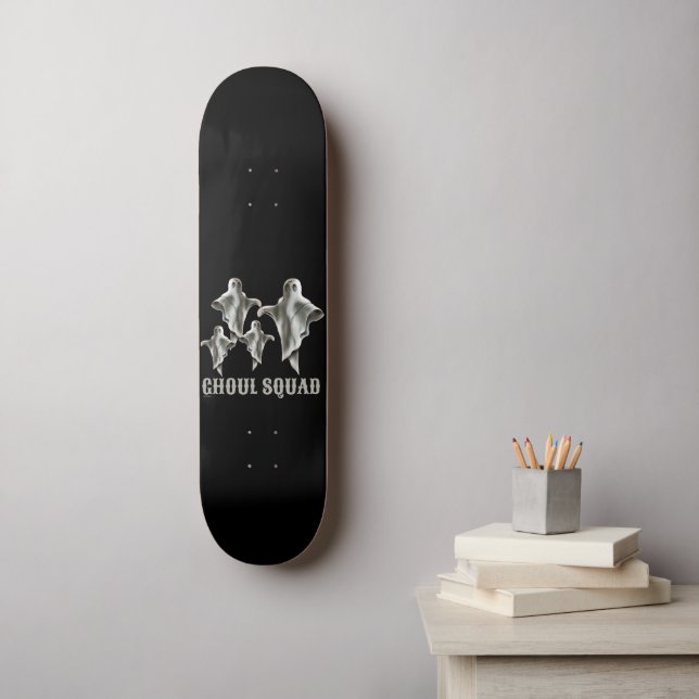 GHOUL SQUAD funny spooky ghost                     Skateboard (Wall Art)