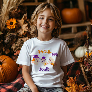 Ghoul Squad Matching Halloween Group T-Shirt Tri-Blend Shirt