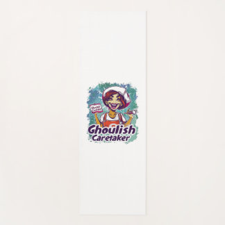 Ghoulish Caretaker Nurse Yoga Mat