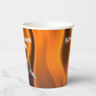 Ghoulish Halloween Cocktail Party Paper Cups