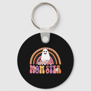 Ghoulish Party Lovers Creepy Zombie Ghost Boo Flow Key Ring