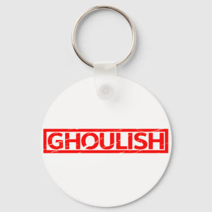 Ghoulish Stamp Key Ring