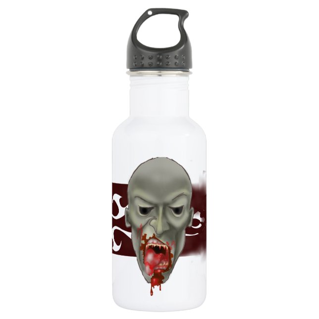 Ghoulish Zombie Attack 532 Ml Water Bottle (Front)