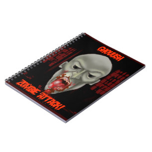 Ghoulish Zombie Attack Notebook