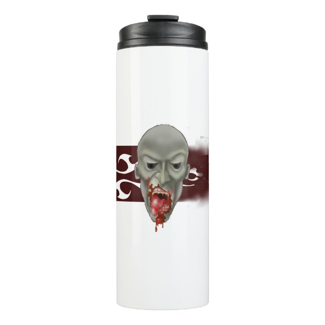 Ghoulish Zombie Beverage holder Thermal Tumbler (Front)