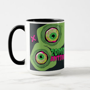 Ghoulishly Fun Zombie Antidote Rise of the Undead Mug