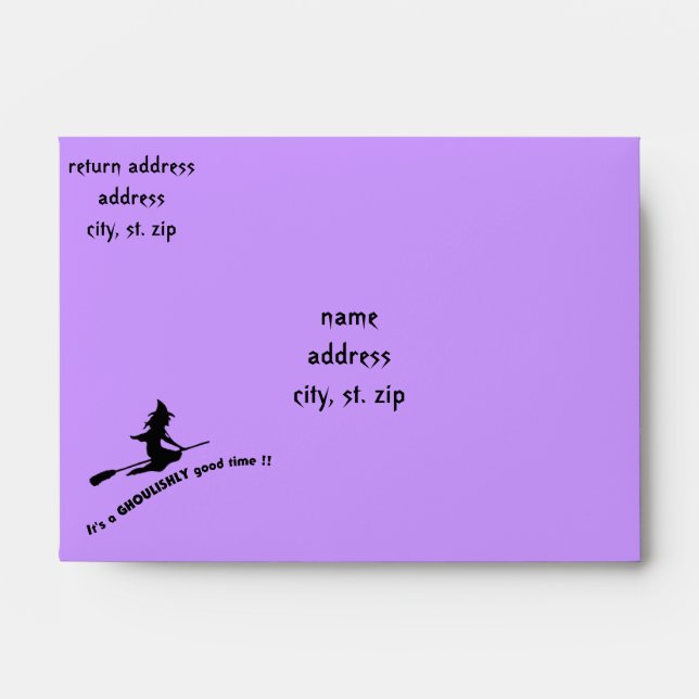 Ghoulishly Good Time - Envelopes (Front)