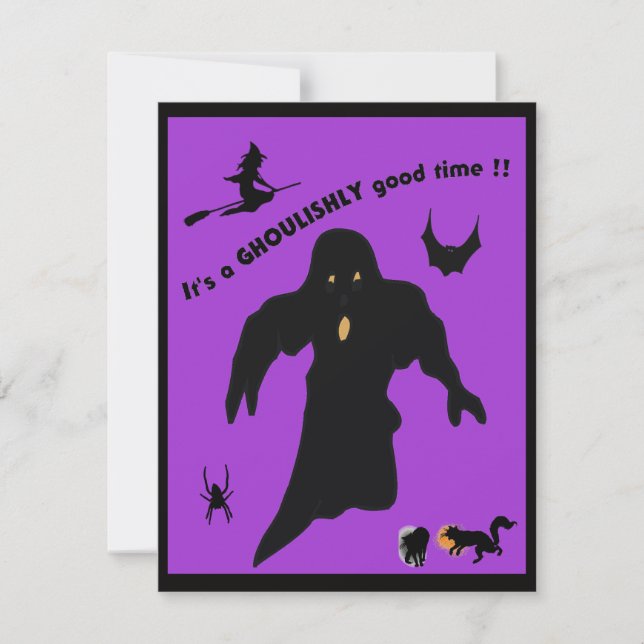 Ghoulishy Good Time - Invitation (Front)